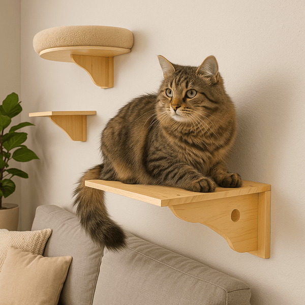Cat wall shelves - Sweetypaws.com
