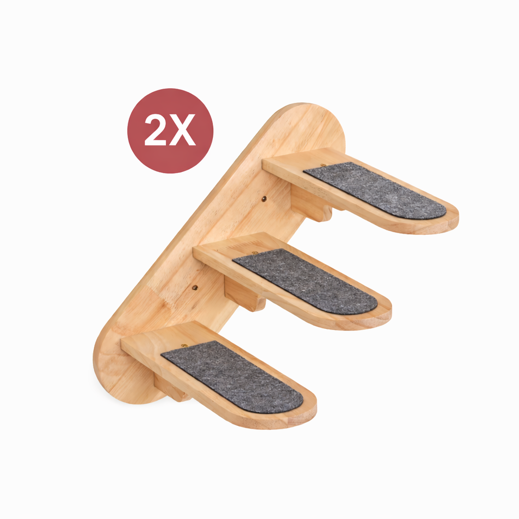 Vertical Climber Bundle – Cat Wall Set for Tall Walls