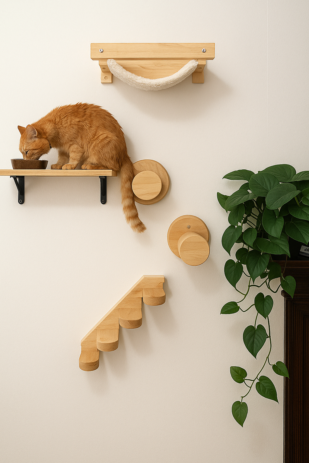 Step and scratching post- PinePeak DIY Collection