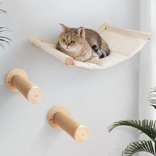 Cat Step and scratching post - Sweetypaws Catwall Elements