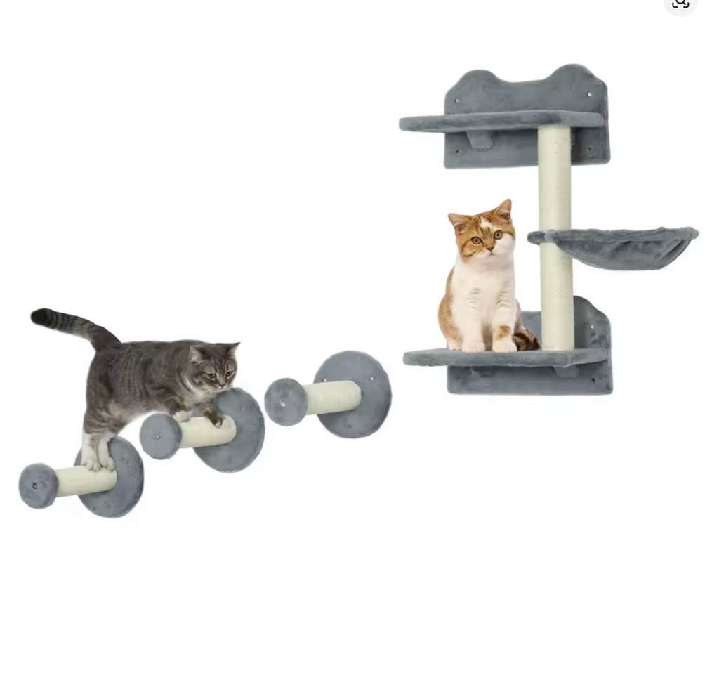 4-Piece Wolly-Wall set