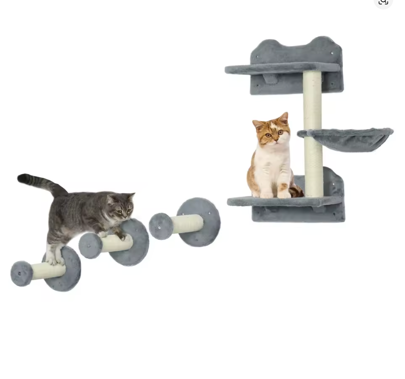 4-Piece Wolly-Wall set