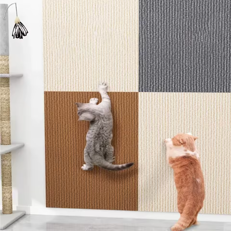 Self-adhesive wallmat - Scratch protection