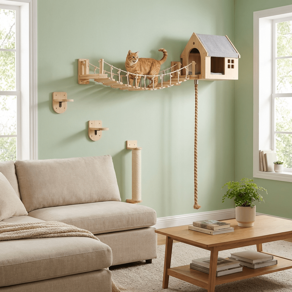 Active Adventure Bundle – Dynamic Cat Wall Set - Sweetypaws.com