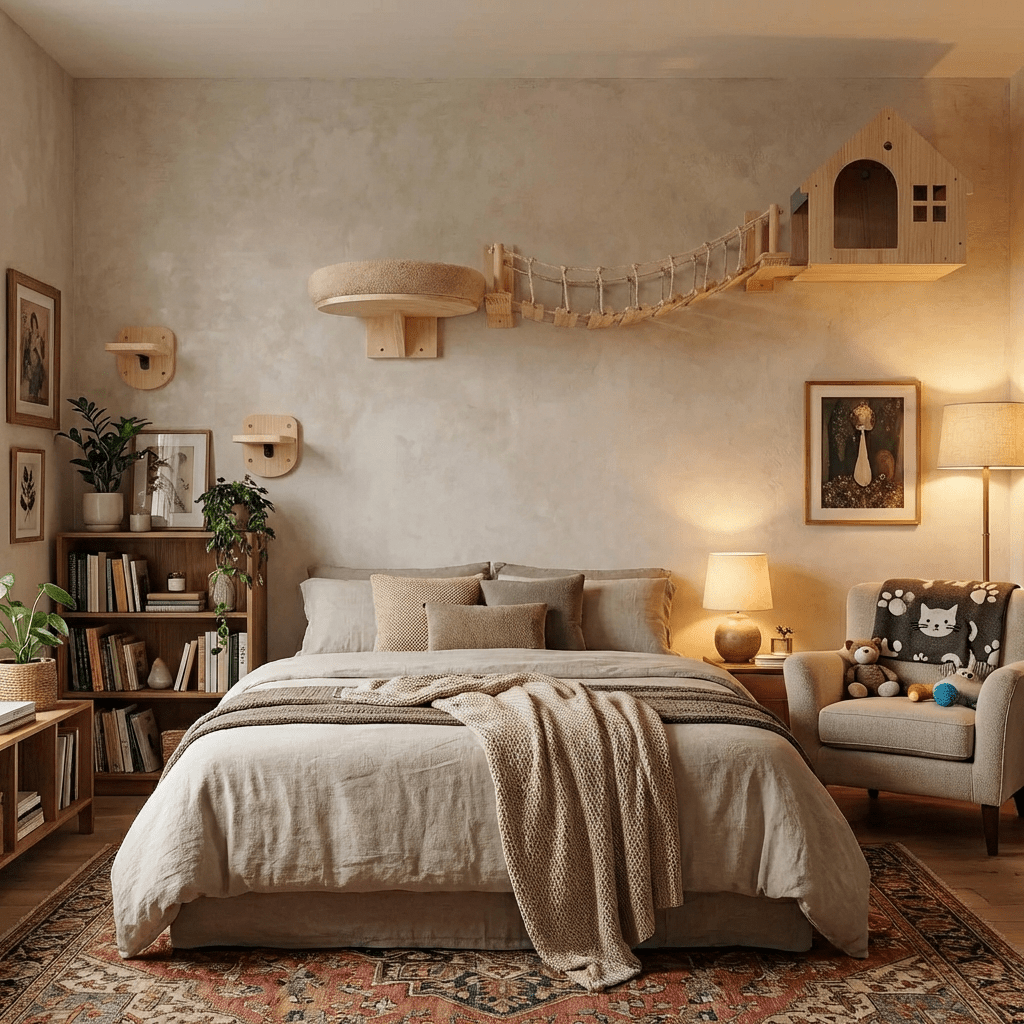 Bedroom Sleeping Catwall Set – Sleep Together - Sweetypaws.com