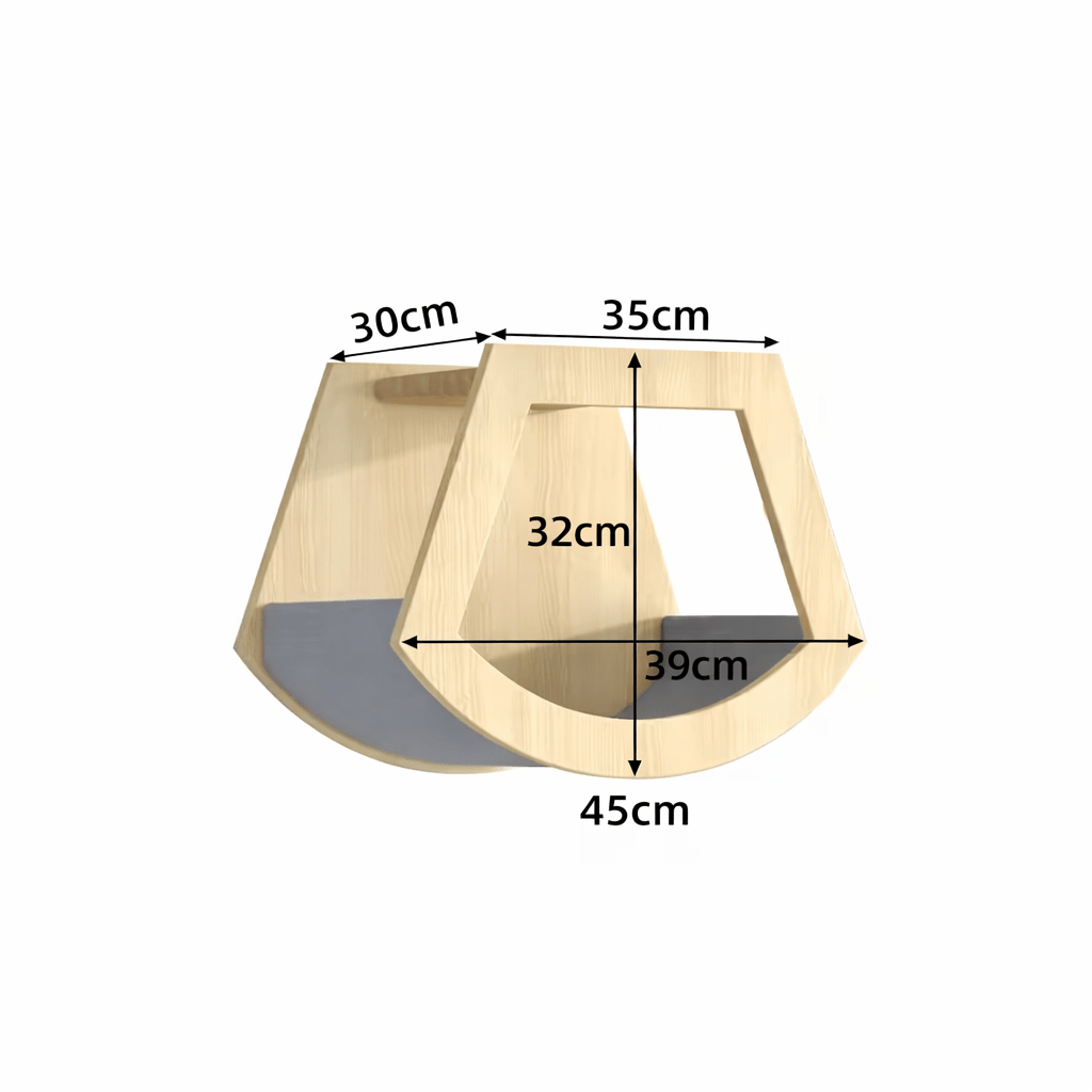 Cat Patio Set - Cat climbing wall set for patio - Sweetypaws.com