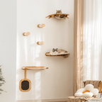 Cat Step and scratching post - Sweetypaws Catwall Elements - Sweetypaws.com