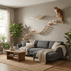Cat Wall for Large Cats – Heavy - Duty Cat Wall Bundle - Sweetypaws.com