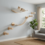Cat Wall set for Large Cats – Heavy - Duty Cat Wall Bundle - Sweetypaws.com
