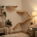 Corner Climbing Set – Cat Wall Set for Corners - Sweetypaws.com