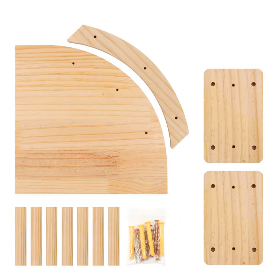 Eckkletterset – Katzenwand-Set für Ecken