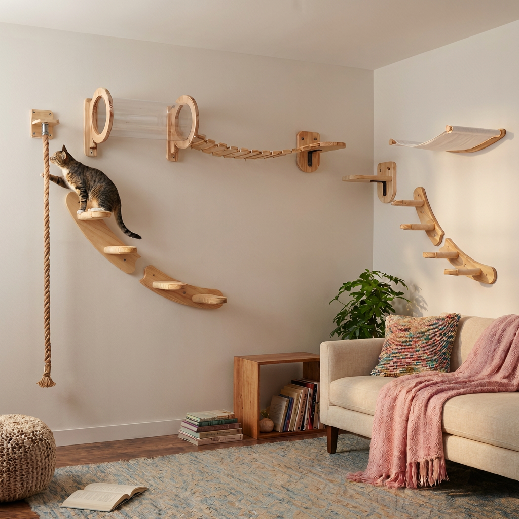 Luxury Cat Wall Set