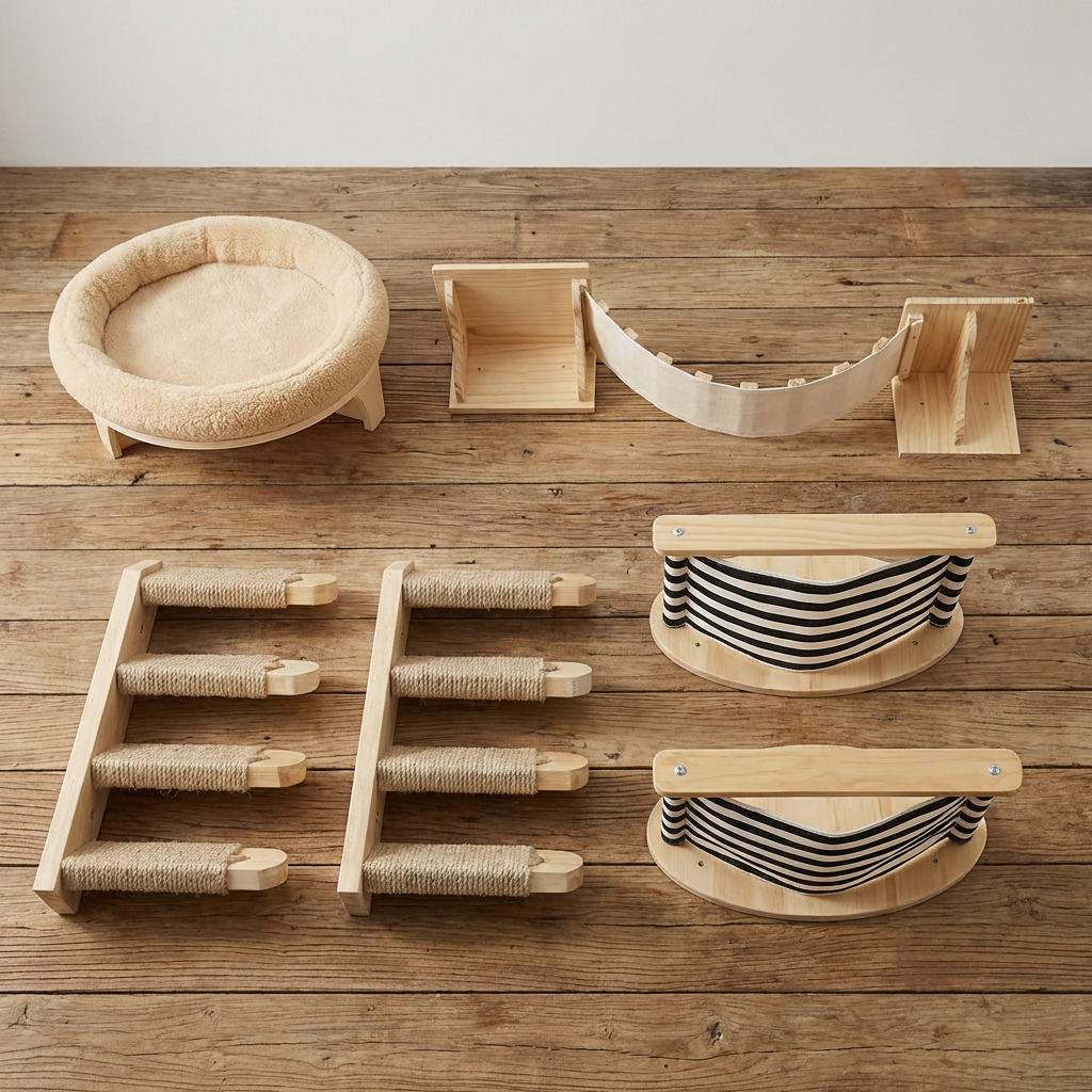 Multi-Cat Harmony Bundle – Cat Wall Set for Multiple Cats