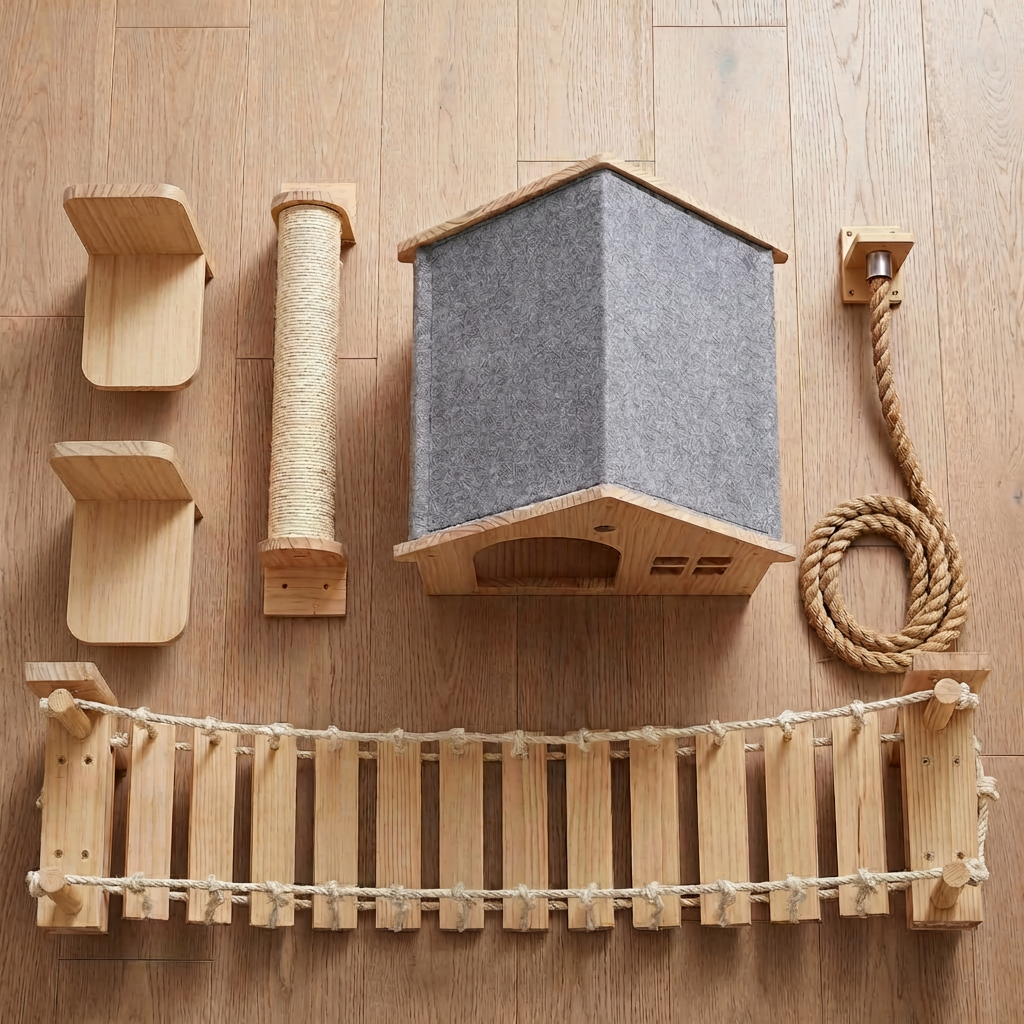 Active Adventure Bundle – Dynamic Cat Wall Set