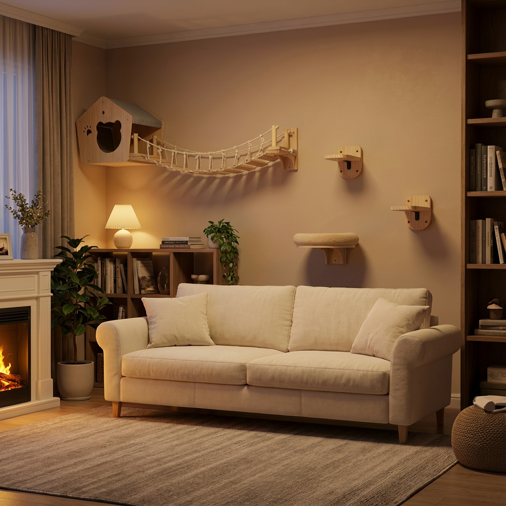 Wide Wall Explorer Bundle – Horizontal Cat Wall Set