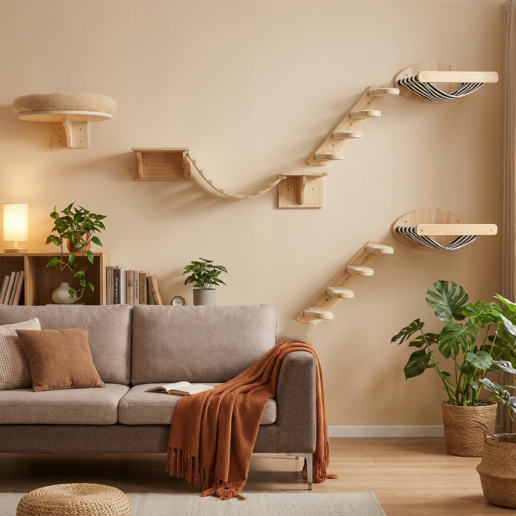 Multi-Cat Harmony Bundle – Cat Wall Set for Multiple Cats