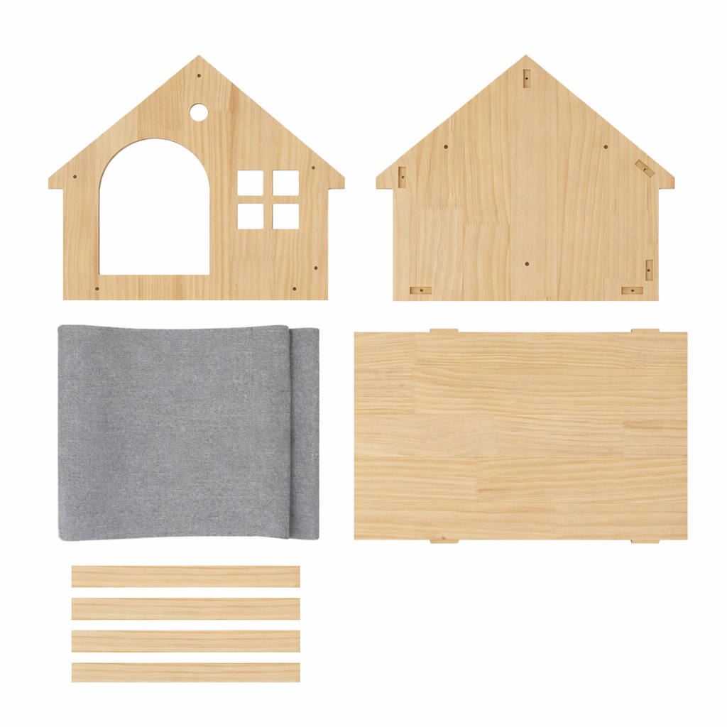 katzen-kletterwand-wandhaus-hausform-lieferumfang