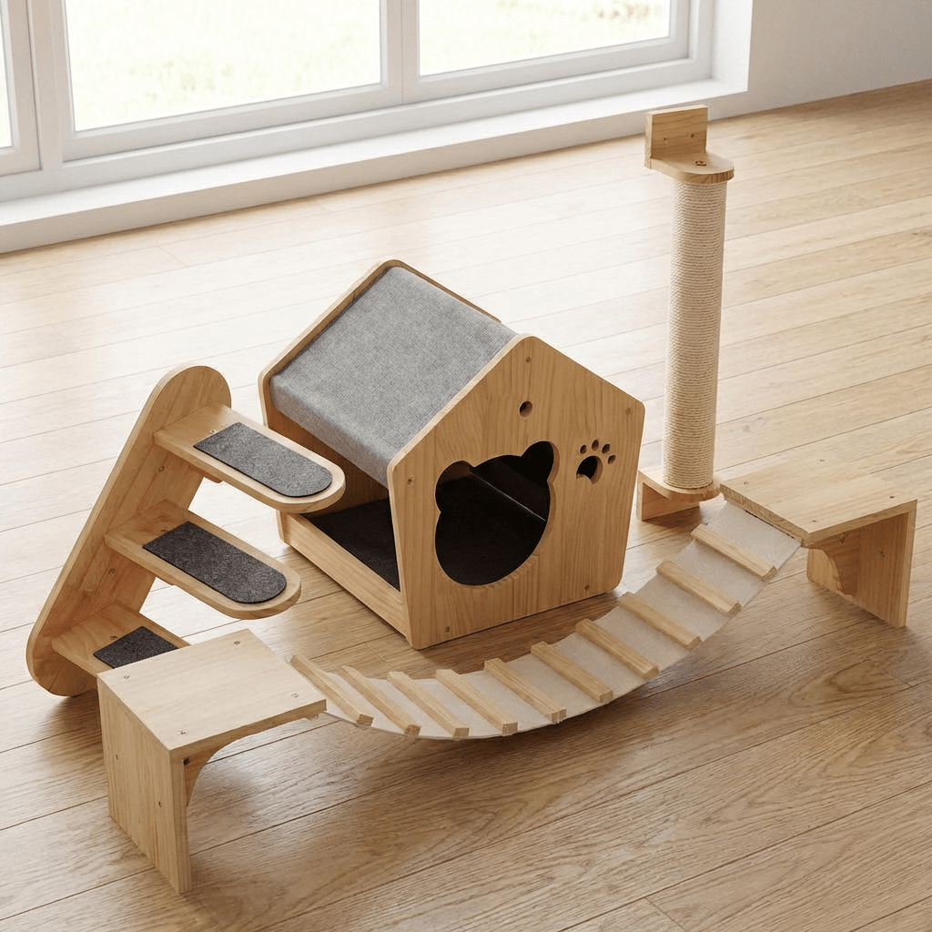 Kitten Starter Bundle – Safe Cat Wall Set for Kittens - Sweetypaws.com