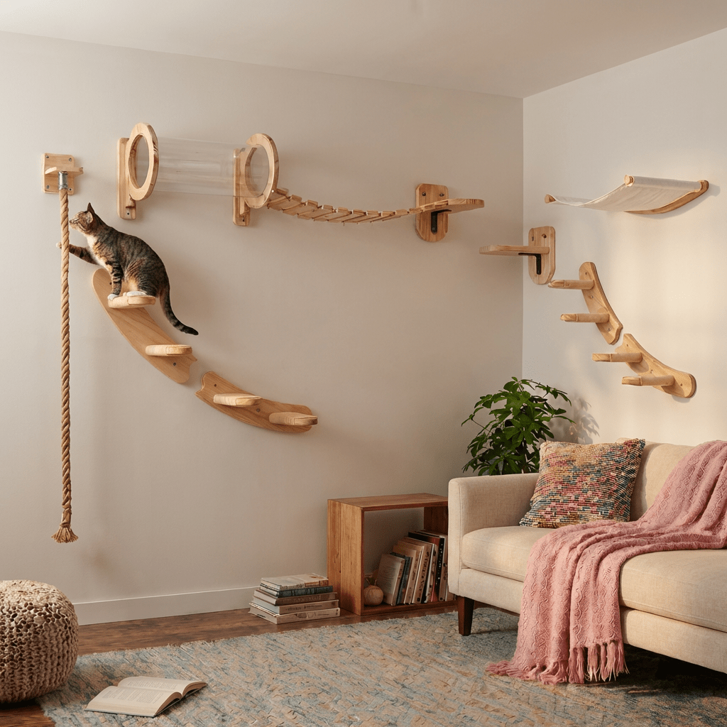 Luxury Cat Wall Set - Sweetypaws.com