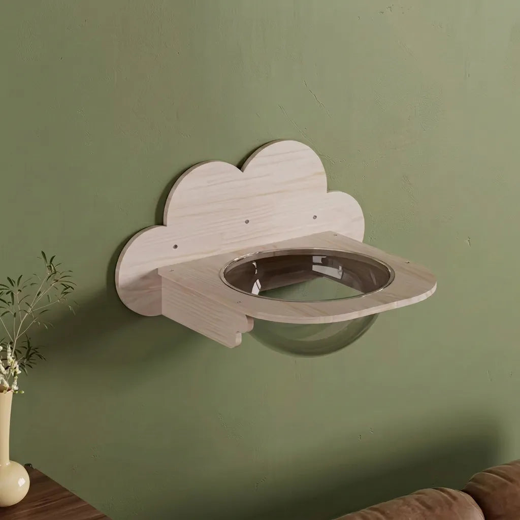 Cloudy Bowl Bed- Sweetypaws Catwall Elements