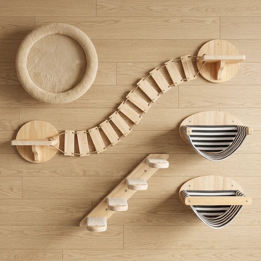 Multi-Cat Harmony Bundle – Cat Wall Set for Multiple Cats - Sweetypaws.com