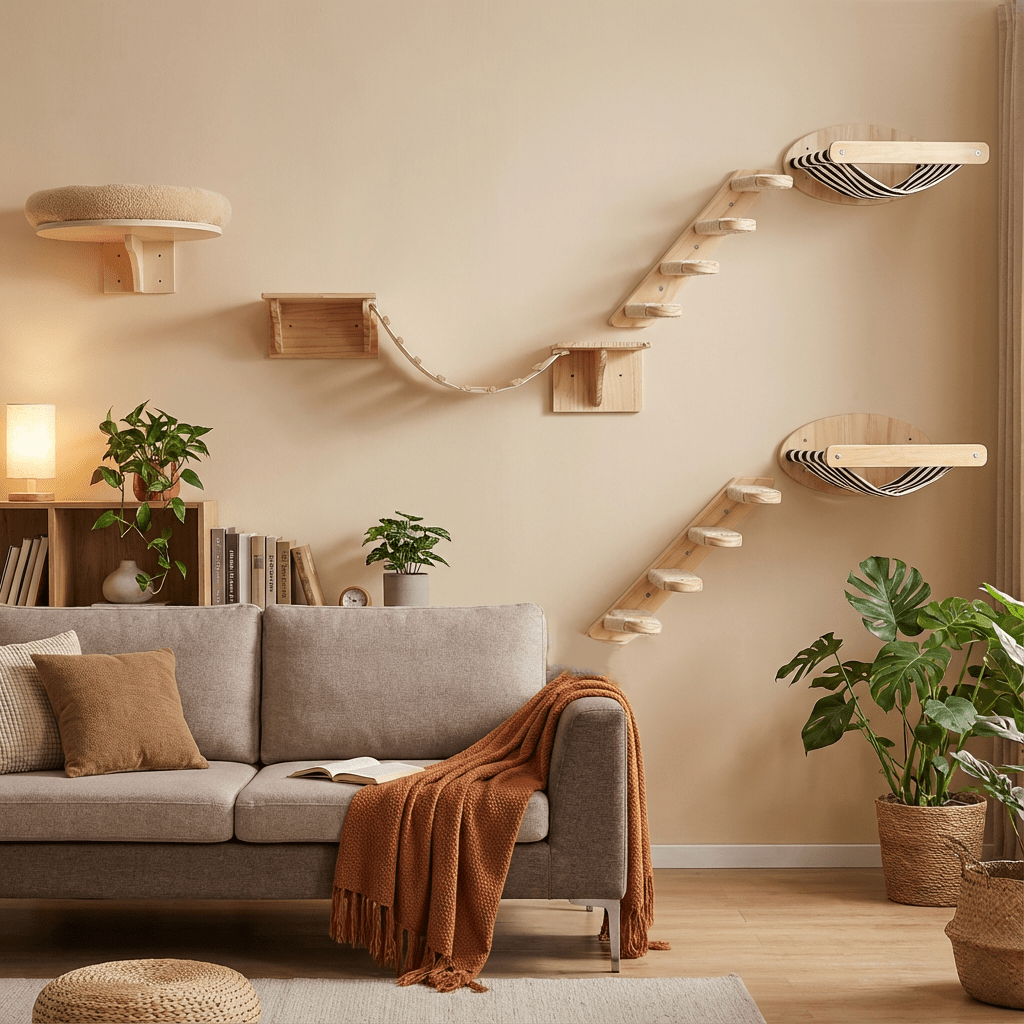 Multi - Cat Harmony Bundle – Cat Wall Set for Multiple Cats - Sweetypaws.com