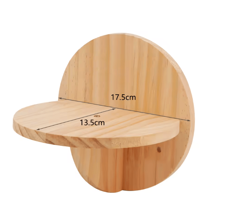 Round Catwall Plateau - Sweetypaws Catwall Elements - Sweetypaws.com