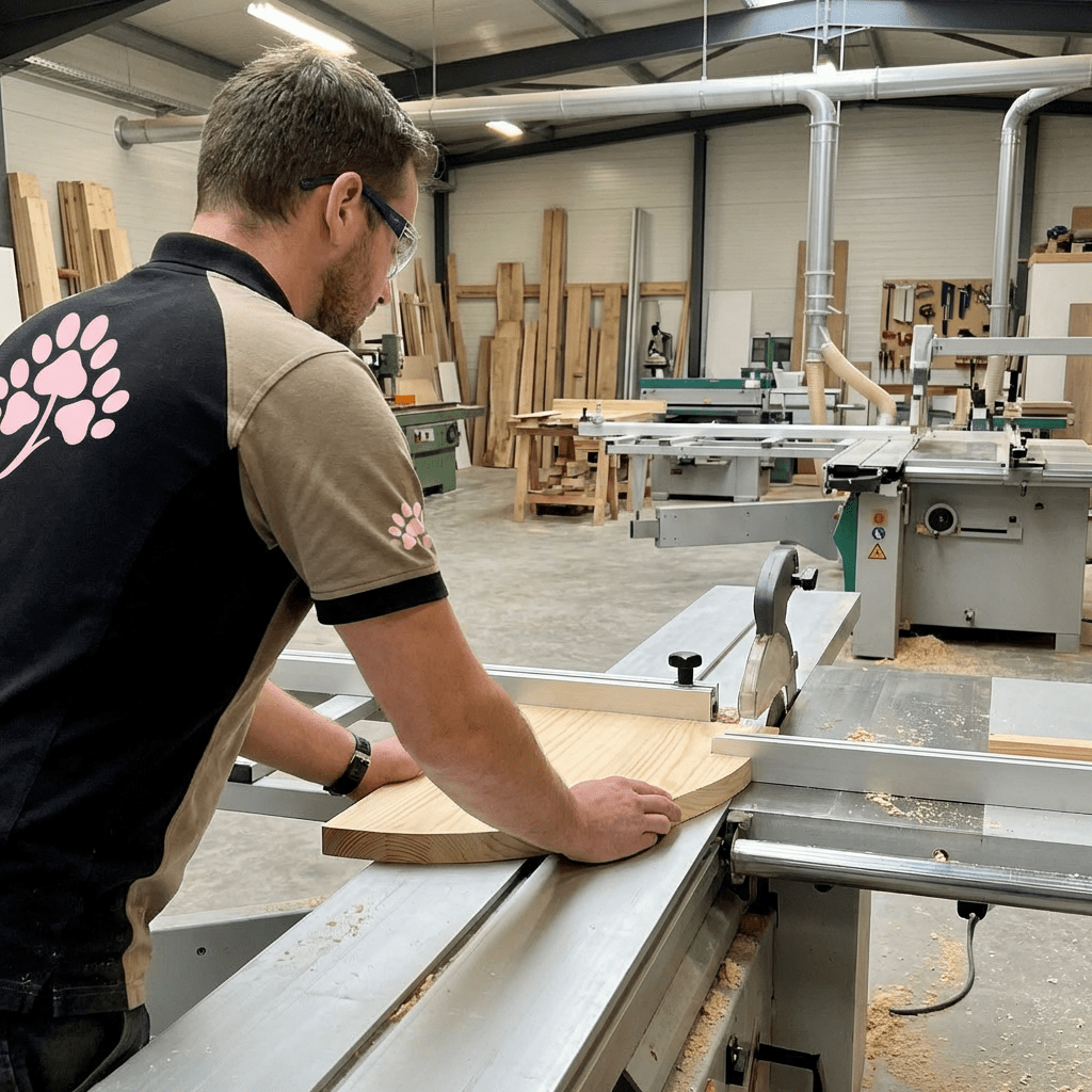 Round Corner Cat Wall Plateau - Sweetypaws Catwall Elements - Sweetypaws.com