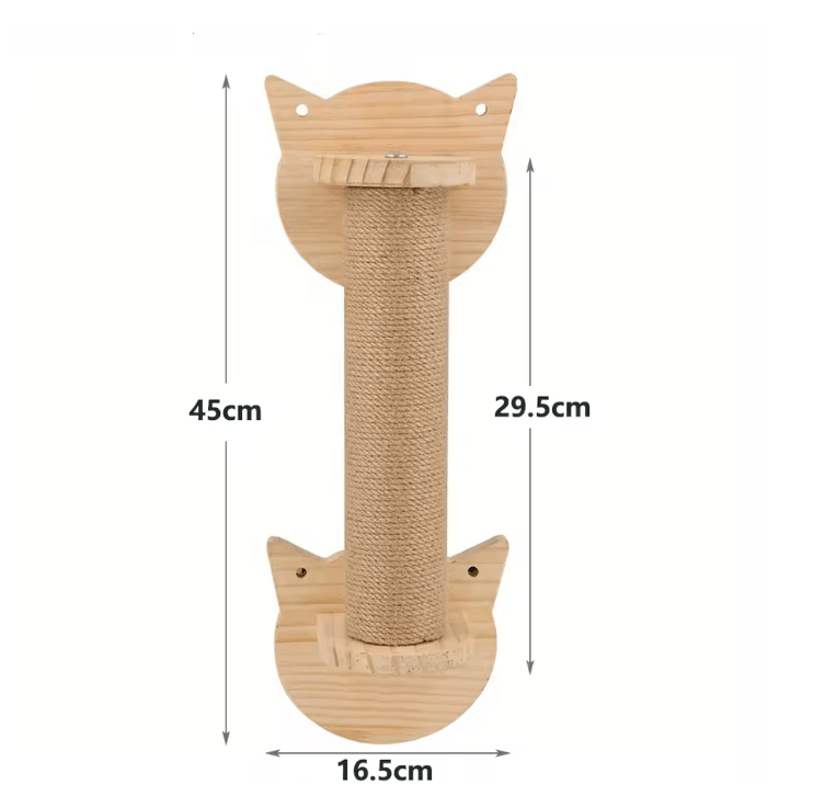 Small Catwall Scratchpost - Sweetypaws Catwall Elements - Sweetypaws.com