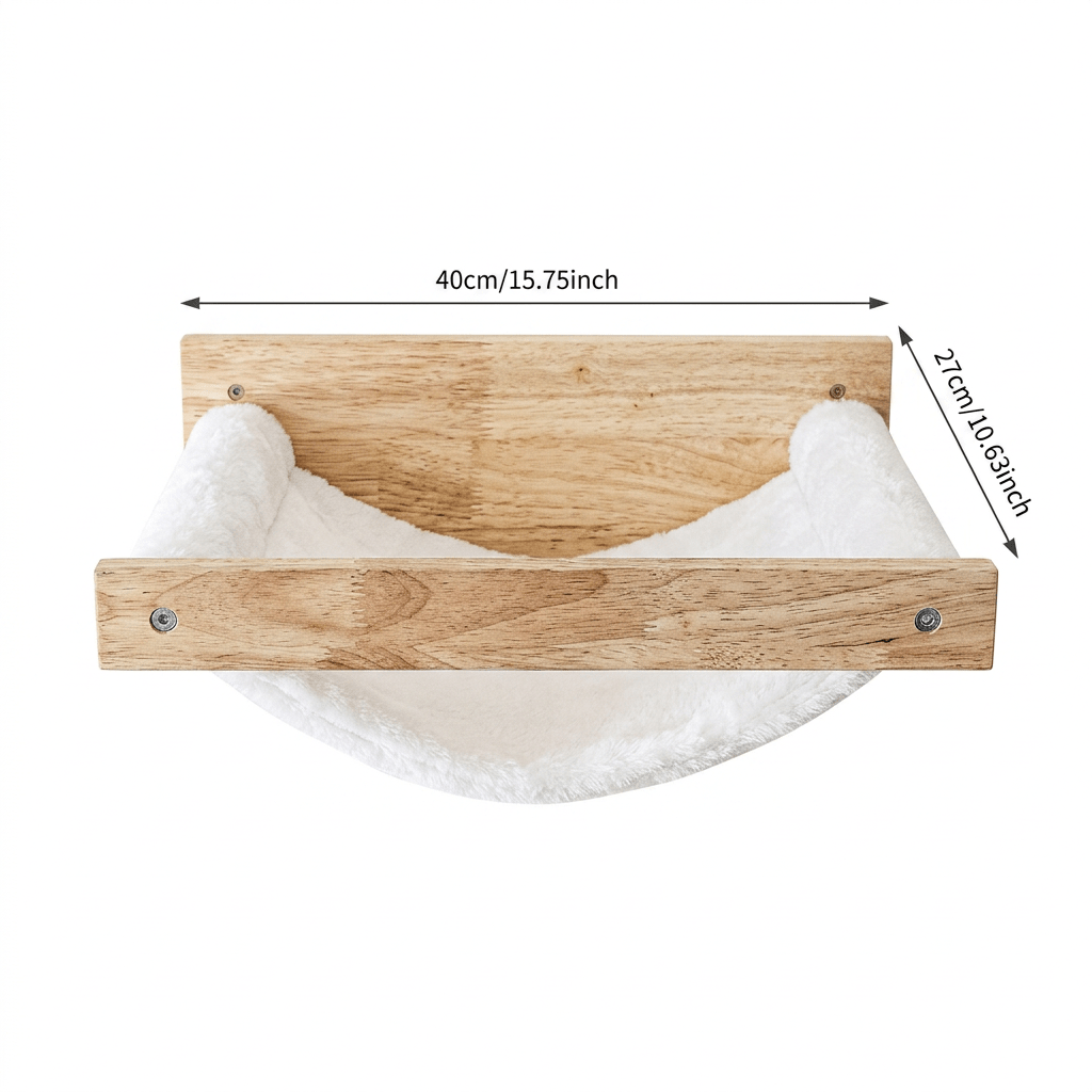 Soft hammock- Sweetypaws Catwall Elements - Sweetypaws.com