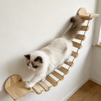 Station Cat Rope Bridge - Sweetypaws Catwall Elements - Sweetypaws.com