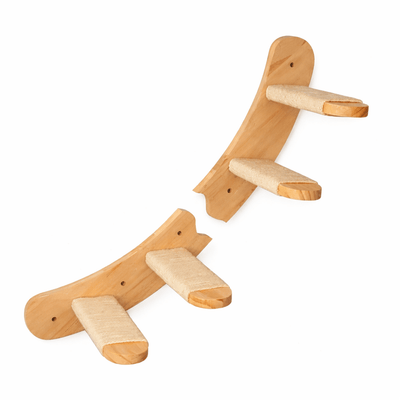 Two Pieces Cat Stair - Sweetypaws Catwall Elements — Sweetypaws Katzen Wandelement