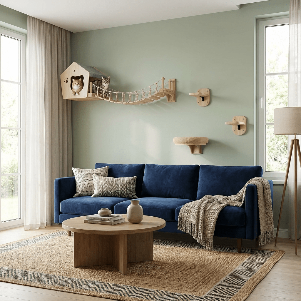 Wide Wall Explorer Bundle – Horizontal Cat Wall Set - Sweetypaws.com